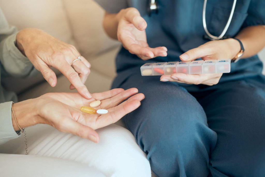 medications dispensed at a nursing home