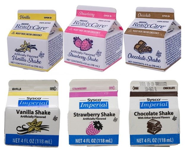 Lyons ReadyCare and Sysco Imperial Frozen Shakes