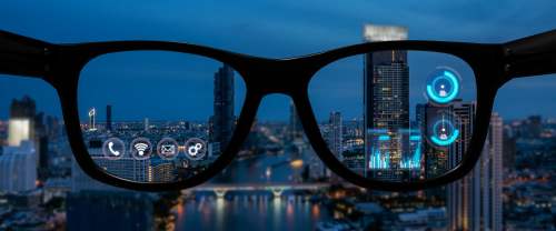 smart glasses accident
